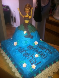 Natasha's 10 year cake.