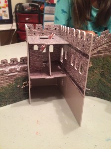 Building the Great Wall of China.