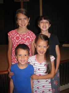 Natasha, Mikayla, Jonathan and Alex