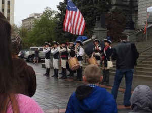 The band that ends the march.
