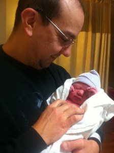 The day Katherine was born.