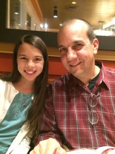 Birthday dinner at Chili's.