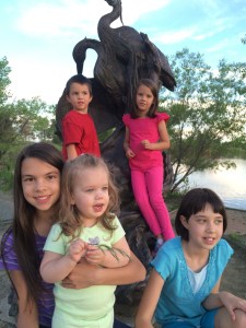 Kids at park June 2016
