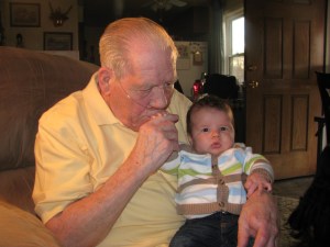 Great grandpa and Jonathan.