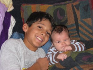 Jonathan and his favorite cousin... Jake!
