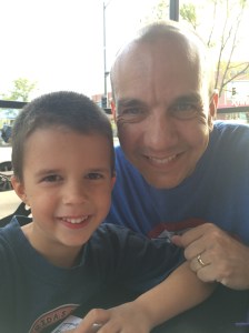 Birthday dinner with mom and dad.